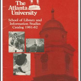 The Clark Atlanta University School of Library and Information Studies Vertical Files consist of newsletters, brochures, and booklets surrounding the program.