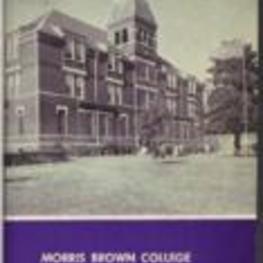 Morris Brown College Catalog 1964-1965