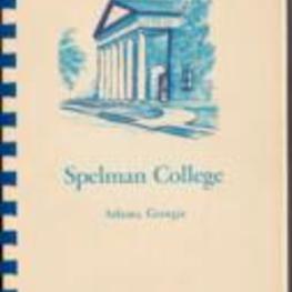 Spelman College Bulletin 1972-1974
