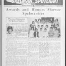 The Spelman Spotlight, 1966 May 25