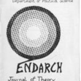 Endarch: Journal of Black Political Research Vol. 1974, No. 1 Fall 1974
