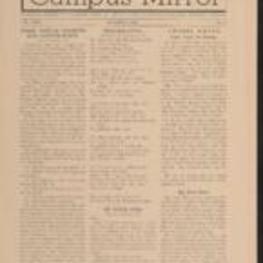 Campus Mirror vol. XXIII no. 2: November 1946
