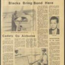 A newspaper clipping announcing Florida A&amp;M University's hosting of the first annual Black Elected Officials Conference with honored guests including Julian Bond and Howard Lee. 1 page.