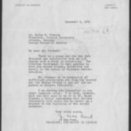 Correspondence regarding the admission of Major Clemens to Atlanta University.