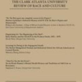 Phylon:The Clark Atlanta University Review of Race and Culture, Vol. 60, No. 1, Summer 2023