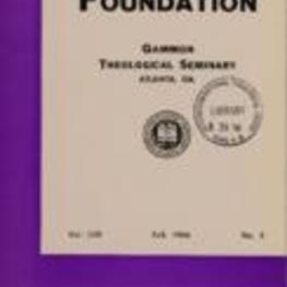 The Foundation vol. 57 no. 3