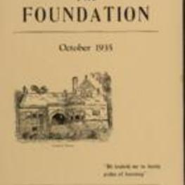 The Foundation vol. 25 no. 4