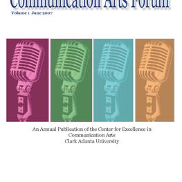 Communication Arts Forum promotes scholarly and professional exchanges that address diverse interests of educators, researchers, practitioners and policymakers engaged in the fields of mass media, speech communication, and theatre arts. Articles providing innovative perspectives that enrich teaching, research and professional practices are especially sought. Communication Arts Forum also will consider film and book reviews, commentaries, original interviews and conference reports.