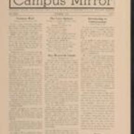 Campus Mirror vol. XXIII no. 1: October 1946