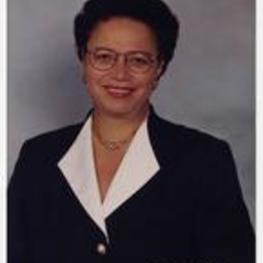Portrait of Dr. Audrey Forbes Manley, 8th President of Spelman College.