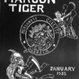 The Maroon Tiger, 1935 January 1