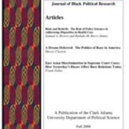 Endarch: Journal of Black Political Research Vol. 2008, No. 1 Fall 2008