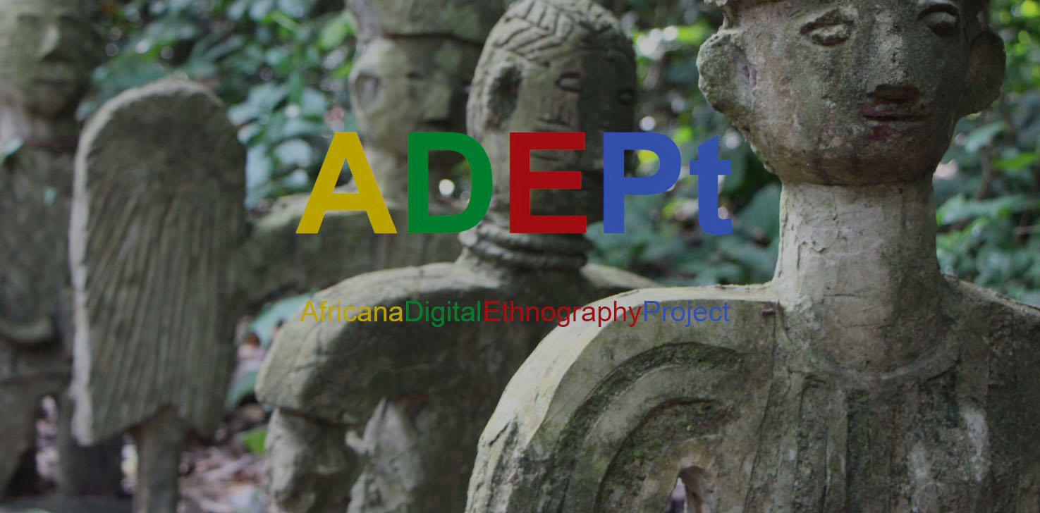 The African Digital Ethnography Project (ADEPt) gathers data-rich ethnographies from across Africa and the African Diaspora. Our growing repository of video and audio documents what UNESCO calls intangible cultural heritage (ICH), including oral history, performance and ritual. ADEPts list of research sites includes locations in Africa, the Caribbean and North America and will continue to expand.ethnolinguistic cultures of Senegal and Gambia.