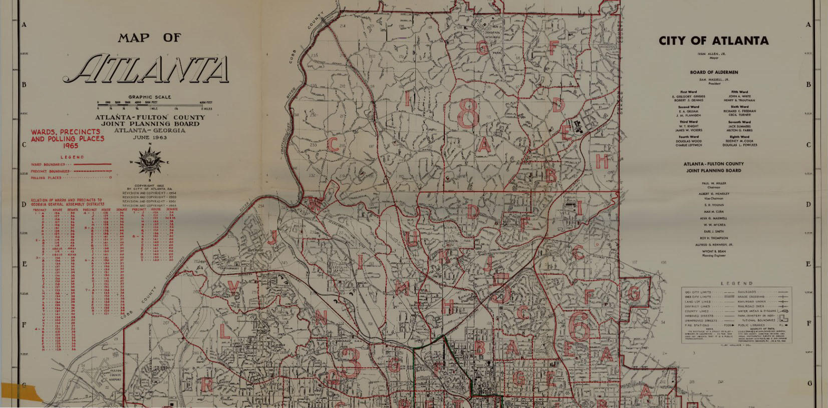 Grace Towns Hamilton (1907-1992) was a civic leader and Georgia General Assembly member. She is known as the first African American woman elected to the Georgia General Assembly. She represented the Vine City area of Atlanta in the Georgia House of Representatives from 1965 to 1984. Maps in the collection span from 1960 to 1981 with the bulk of the material from 1963 to 1975. They consist of Atlanta Neighborhoods, Atlanta Congressional Districts, Georgia counties, and election precincts of Fulton County, GA. Images in the collection span from 1910 to 1984 with the majority of materials from 1910 to 1930. They consist of Hamilton’s family, childhood, and individual portraits.

At the AUC Robert W. Woodruff Library we are always striving to improve our digital collections. We welcome additional information about people, places, or events depicted in any of the works in this collection. To submit information, please contact us at DSD@auctr.edu. 