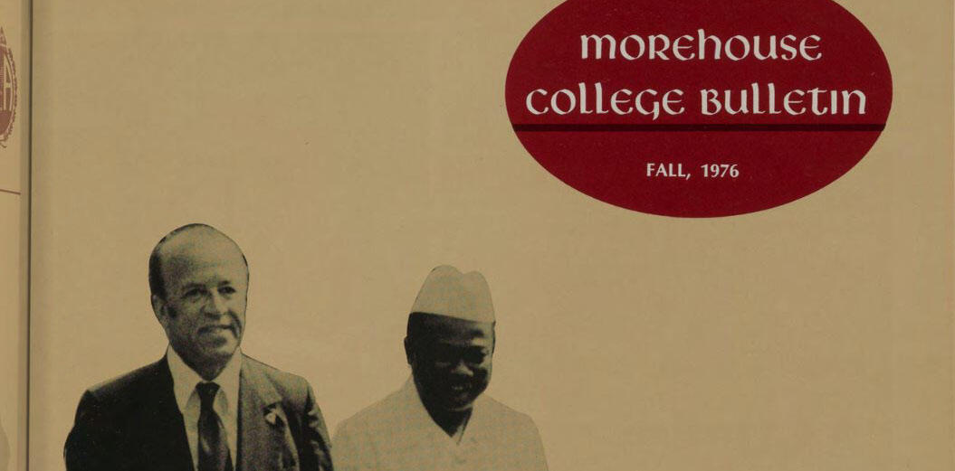 This collection is comprised of communication publications from Morehouse College throughout the 20th century providing information and reports on campus news, announcements, events, statistics, administrative issues, faculty, staff, board members, Alumni Association, students, and alumni. The title of the publication changed throughout the decades and administrations from the Bulletin to the Alumnus during different times.  

At the AUC Robert W. Woodruff Library, we are always striving to improve our digital collections.  We welcome additional information for any of the works in this collection.  To submit information, please contact us at DSD@auctr.edu.