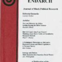 Endarch: Journal of Black Political Research Vol. 2000, No. 1 Spring 2000, full issue