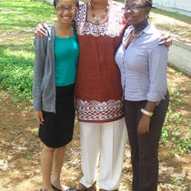 Spelman SIS Students with Dorothy Smith, circa 2009