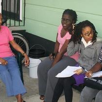Marion Theresa Coleman with Spelman SIS Students, circa 2009