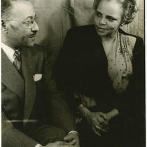 Charles Spurgeon Johnson and Marie Johnson, January 21, 1948