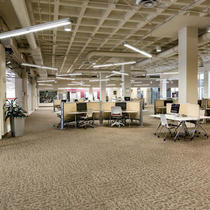 Main Floor Study Terminals, May 6, 2020