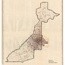 Fulton County 12 Districts, May 1975