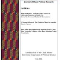 Endarch: Journal of Black Political Research Vol. 2008, No. 1 Fall 2008, full issue