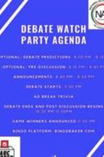 Debate Watch Party Agenda, September 29, 2020