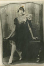 A copy of a picture of Urnestine Bell Lewis.