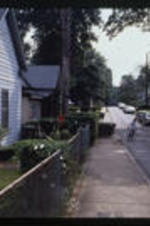View of homes in Reynoldstown. Text from slide presentation: They succeeded �they built a community that has survived over one hundred years.