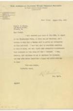 Correspondence between [Henry L. Morehouse] and Miss H. R. Watson praising a Spelman girl. 1 page.
