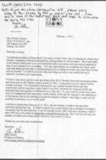 A letter to Evelyn G. Lowery from Chris Sellers regarding his interest in speaking with Lowery about the PCB (Polychlorinated biphenyls) protests the Southern Christian Leadership Conference led in Warren County, North Carolina and their thoughts on environmental politics prior to those protests. 1 page.