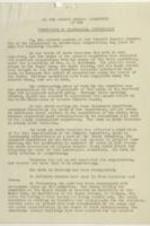 Correspondence to the Woman's General Committee of the Commission on Interracial Cooperation describing the work of national chapters to improve race relations. 2 pages.