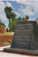 Rosa Louise Parks memorial monument on the campus of Alabama State University, presented by SCLC/W.O.M.E.N. in honor of civil rights movement leaders as part of the Civil Rights Heritage Tour.