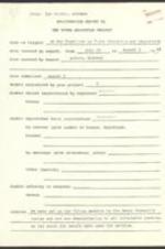 Registration Report to Voter Education Project July 29, 1968 - August 5, 1968 detailing voter registration efforts in Auburn, Alabama. 1 page.