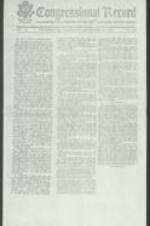 Newspaper article recording remarks made during a Congressional session held on September 16, 1976 regarding Black voter participation. The speaker, "Mr. Glenn", noted the obstacles to Black voter participation in the United States, particularly in the South. Glenn cited examples of voter intimidation, discrimination, and harassment, and argued that these practices were still prevalent despite the passage of the Voting Rights Act. The author also highlighted the work of the Voter Education Project (VEP), in its work to register and mobilize Black voters. 1 page.