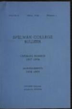 Spelman College Catalog 1937-1938
