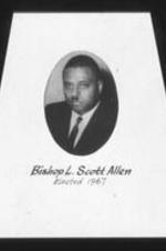 Portrait of Bishop L. Scott Allen.