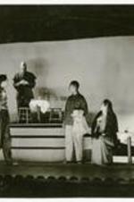 Written on verso: The University Players Production, Family Portrait, 1941-42.