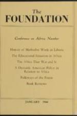 The Foundation vol. 34 no. 1