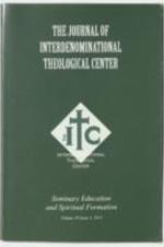 The Journal of the Interdenominational Theological Center, Vol. 39 Issue 1 2014