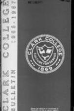 The Clark College Bulletin 1966-1967: Nineth-ninth Annual Catalogue
