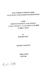 Special functions of mathematical physics and the solution of their associated differential equations, 1964