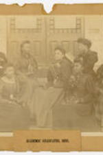 group portrait of Spelman Missionary Academic Graduates, 1895.