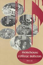 This collection is comprised of communication publications from Morehouse College throughout the 20th century providing information and reports on campus news, announcements, events, statistics, administrative issues, faculty, staff, board members, Alumni Association, students, and alumni. The title of the publication changed throughout the decades and administrations from the Bulletin to the Alumnus during different times.