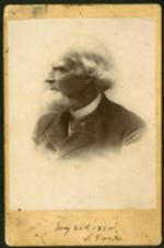 Portrait of Samuel T. Graves. Written on verso: Samuel T. Graves, President 1885-1890, Professor 1890-1894.