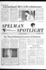 The Spelman Spotlight, 1977 November 1