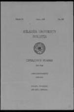 The Atlanta University Bulletin (catalogue), s. III no. 102;1957-1958; Announcements 1958-1959