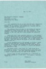 Correspondence between Edward M. Kennedy and John Lewis.