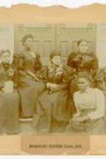 Group portrait of Spelman Missionary Training Class, 1895.