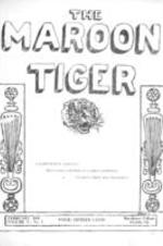 The Maroon Tiger, 1930 February 1
